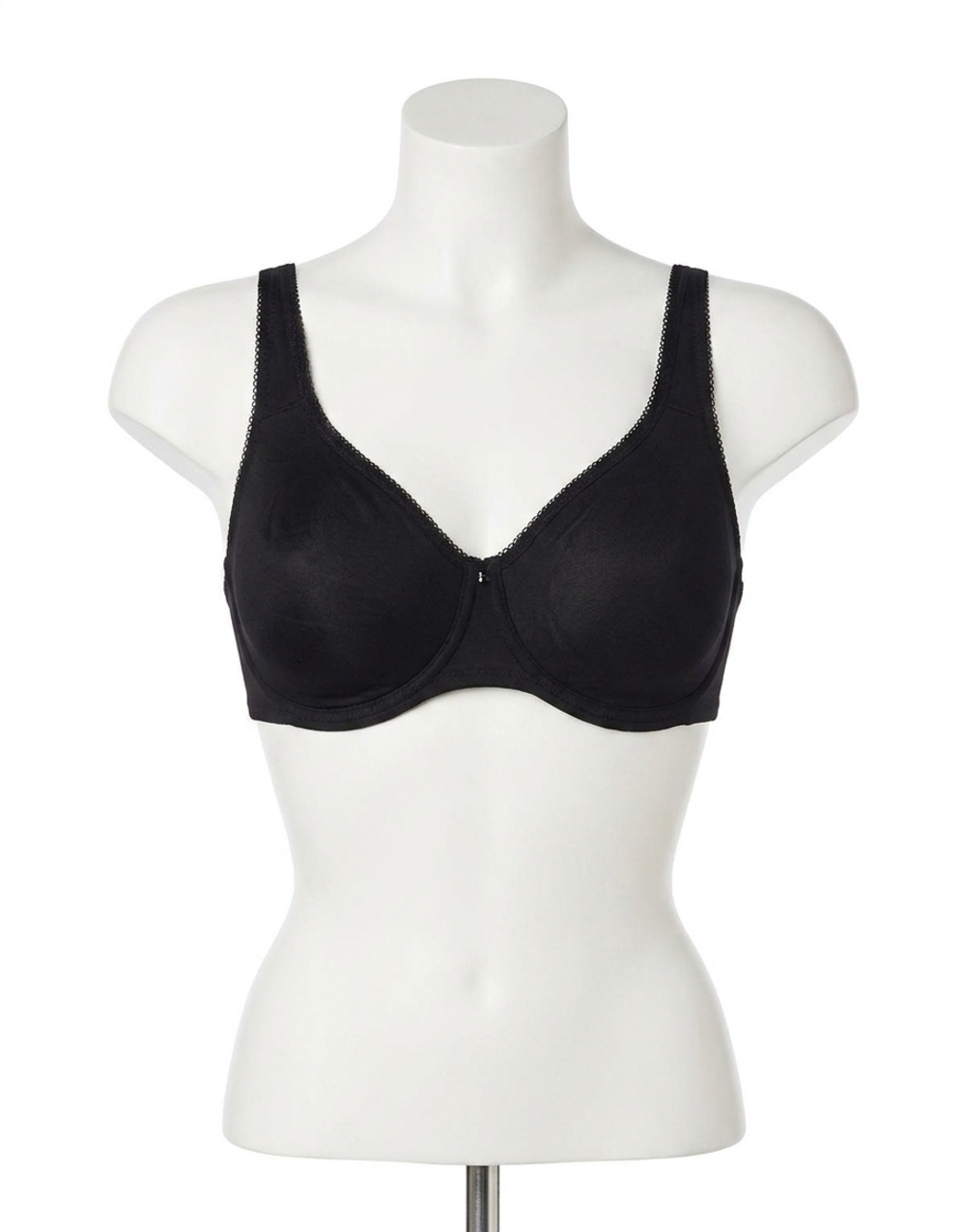 NEW WACOAL basic beauty contour spacer bra in black